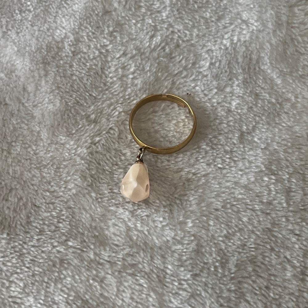 Pomegranate Gold-Tone Ring